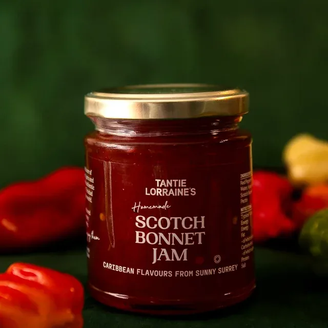 Frasco de Scotch Bonnet Jam