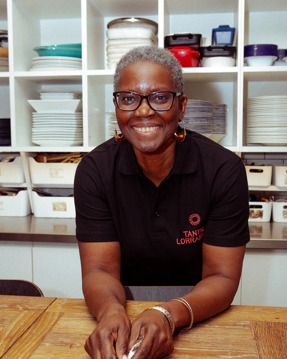 Lorraine, fundadora da Tantie Lorraine's